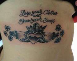 He has many tattoos on his body some are visible and some are not. He loves to ink his body.